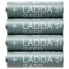 LADDA ラッダ 充電式電池, HR06 AA (単3形) 1.2V, 2450mAh - IKEA