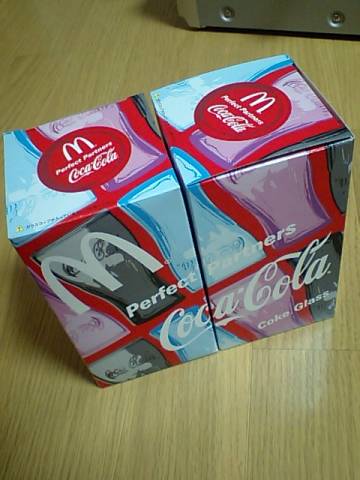 マックのグラス（箱）